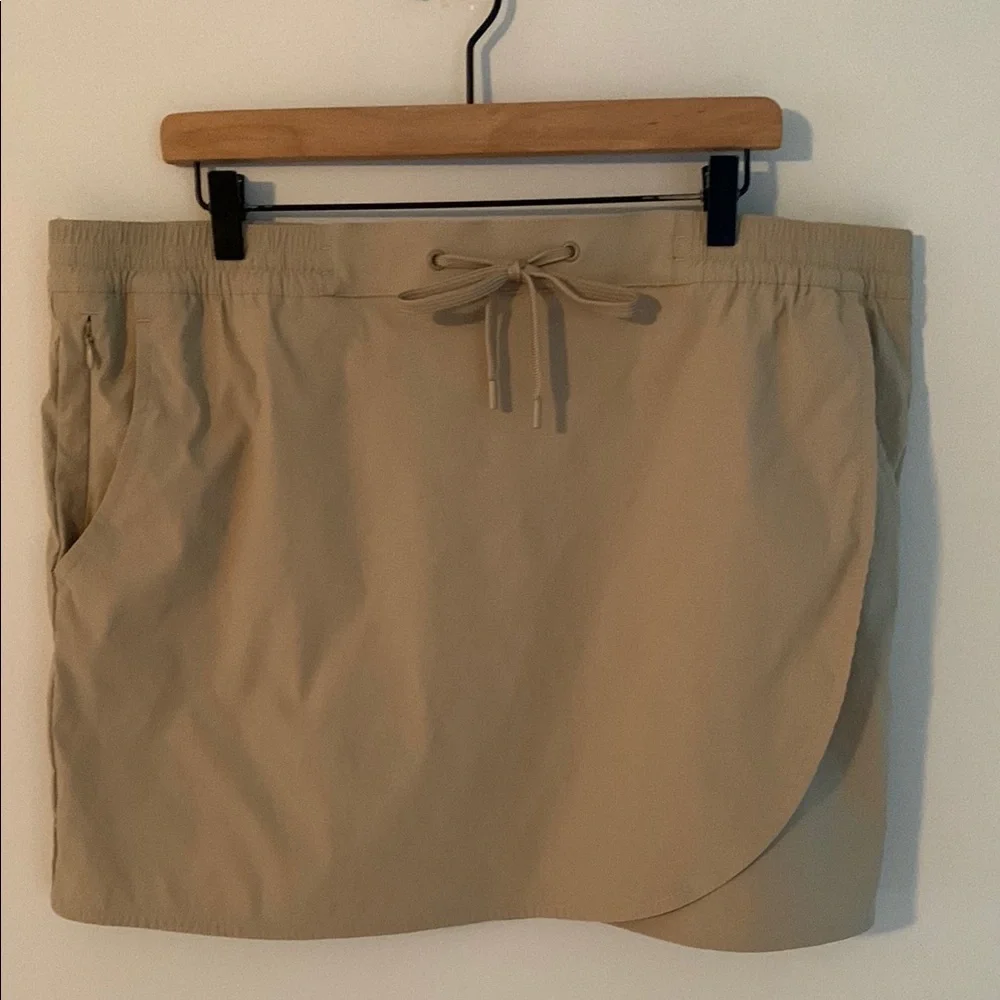 Eddie Bauer Skort With Pockets Size XL Tennis Pickleball Golf Hiking